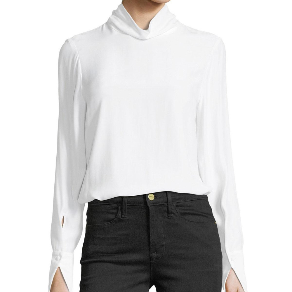 *SOLD* NWT Frame Silk Turtleneck